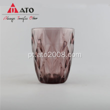 Design Purple Glassware Whisky Vodka Drinking Cup